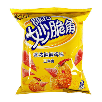 Cheetos Bugles Spicy Chicken Flavour - processed