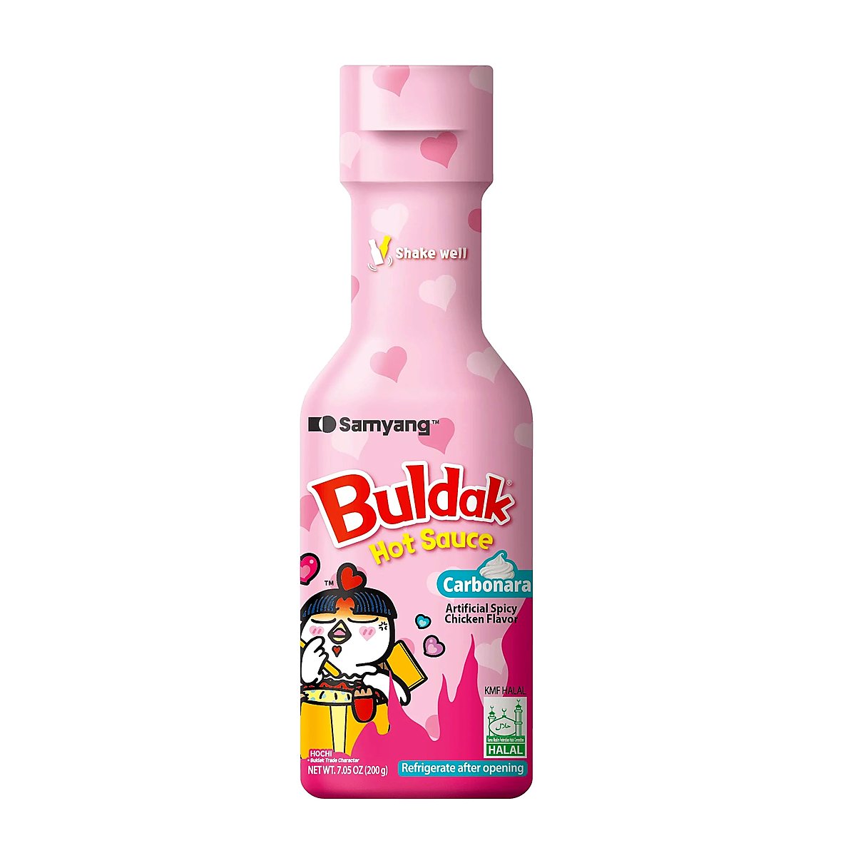 Buldak Carbonara Hot Sauce - processed