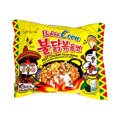 Buldak Corn Ramen - processed