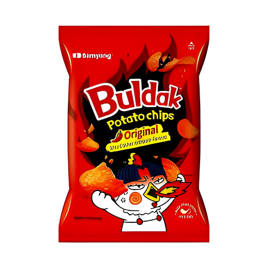 Buldak Potato Chips Original - processed