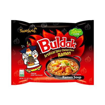 Buldak Stew Type Ramen Soup - processed
