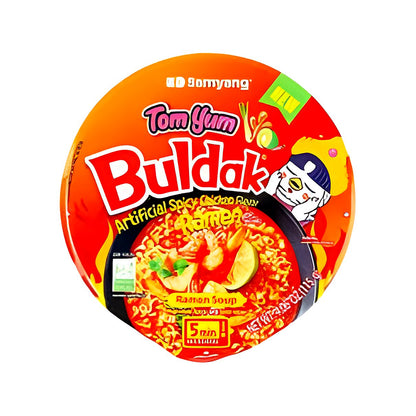 Buldak Tom Yum Spicy and Sour - processed