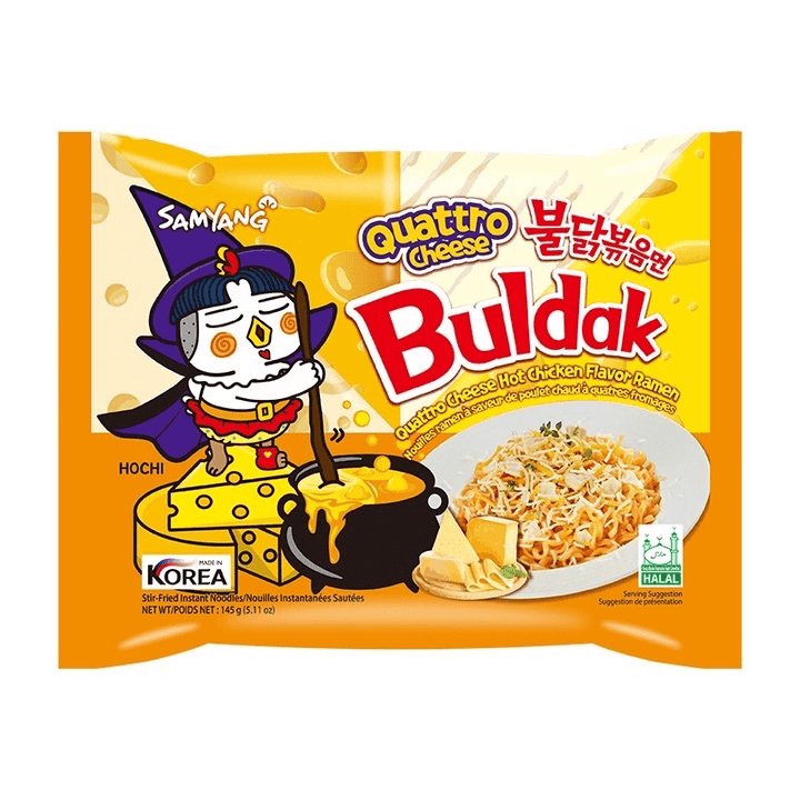 Buldak Quattro Cheese