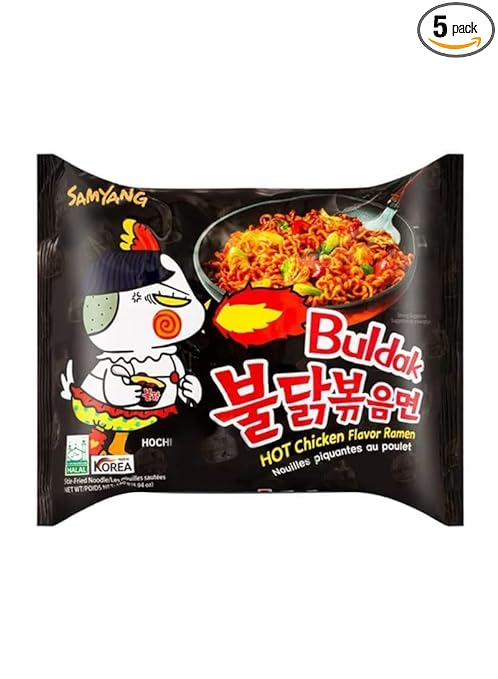 Buldak Ramen Spicy Chicken Roasted Noodles