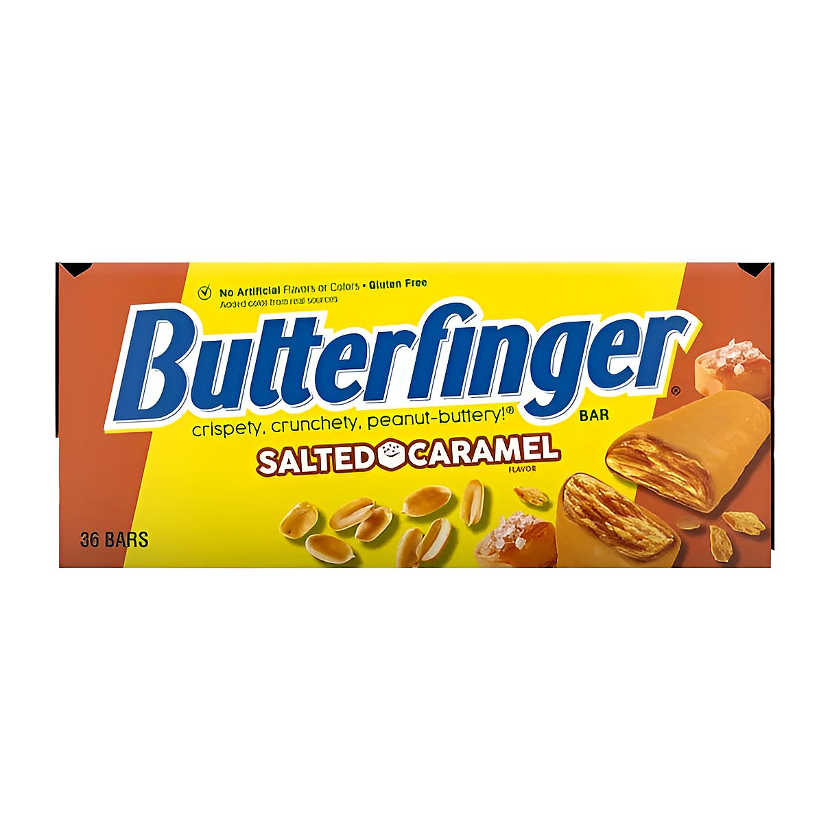 Butterflinger Salted Caramel Bar - processed