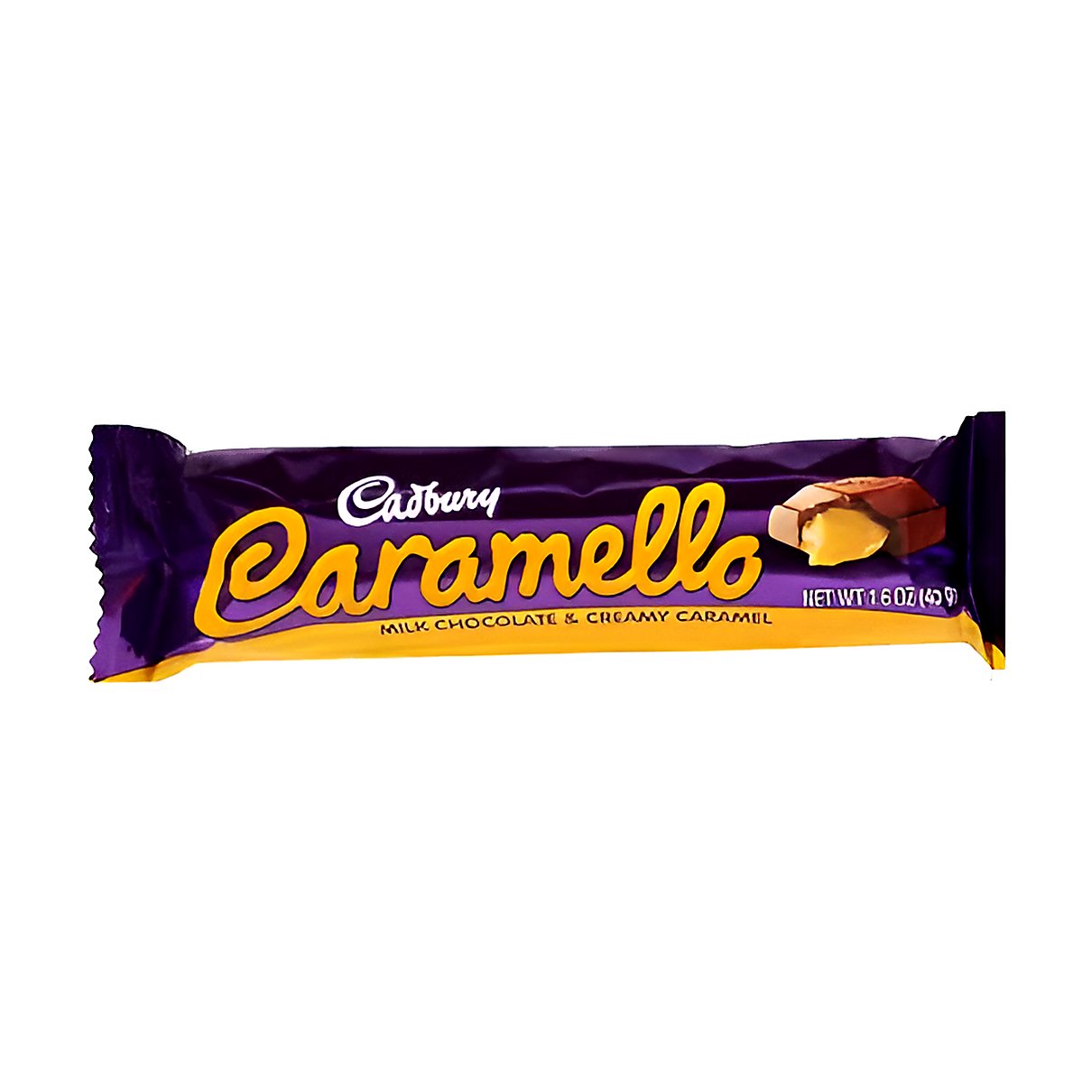 Cadbury Caramello - Milk Chocolate & Creamy Caramel - processed