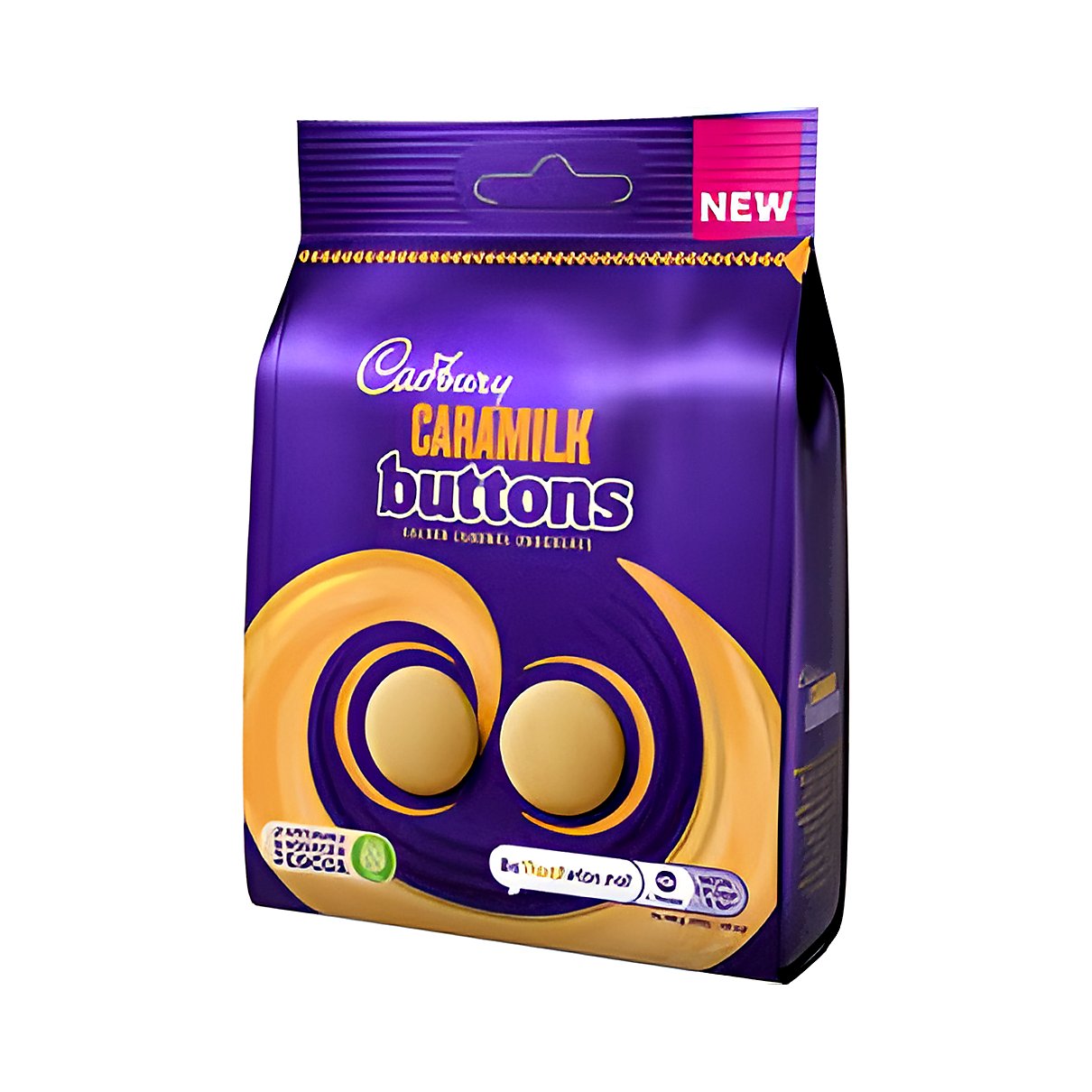 Cadbury Caramilk Buttons - processed