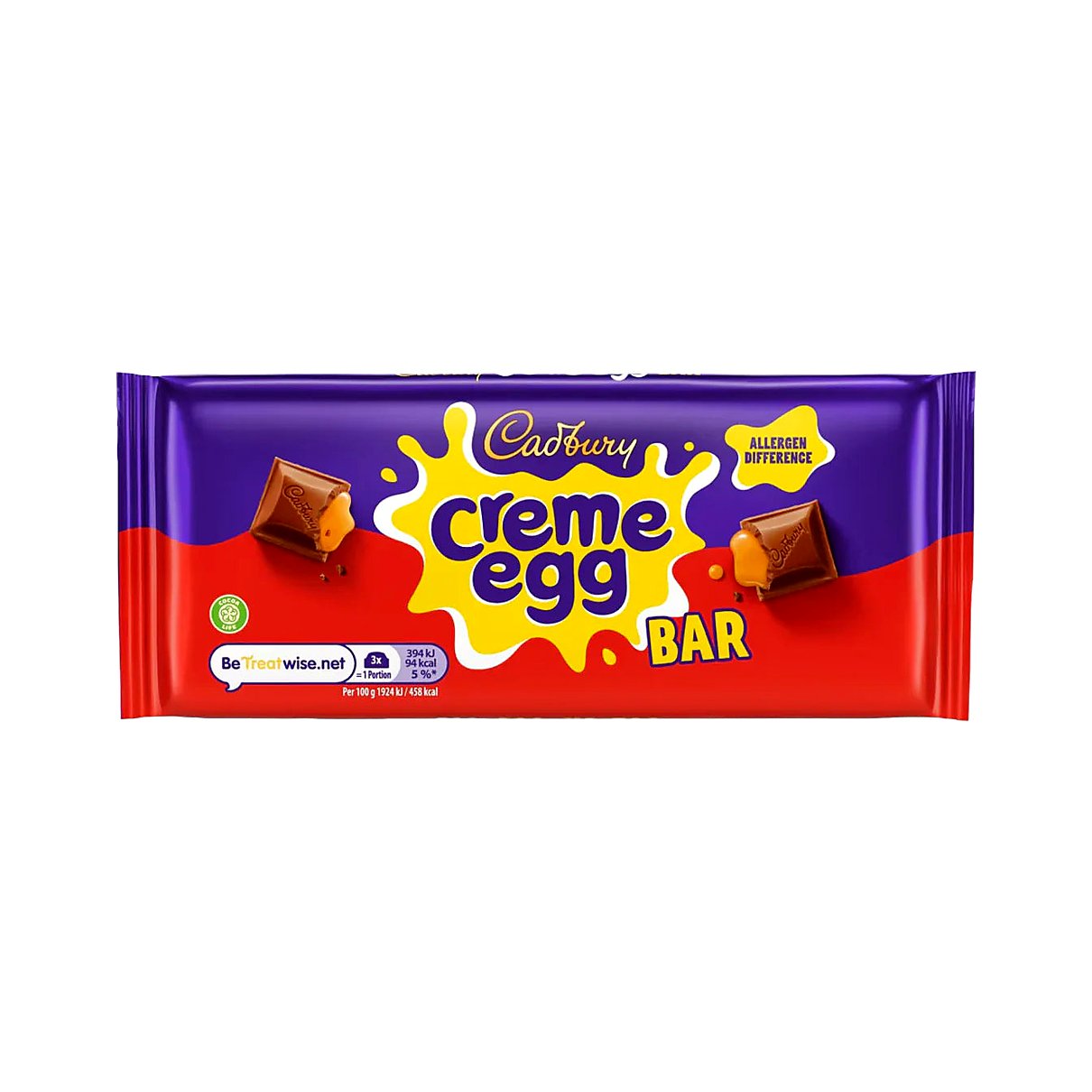 Cadbury Creme Egg Bar - processed