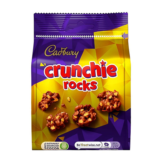 Cadbury crunchie rocks - processed