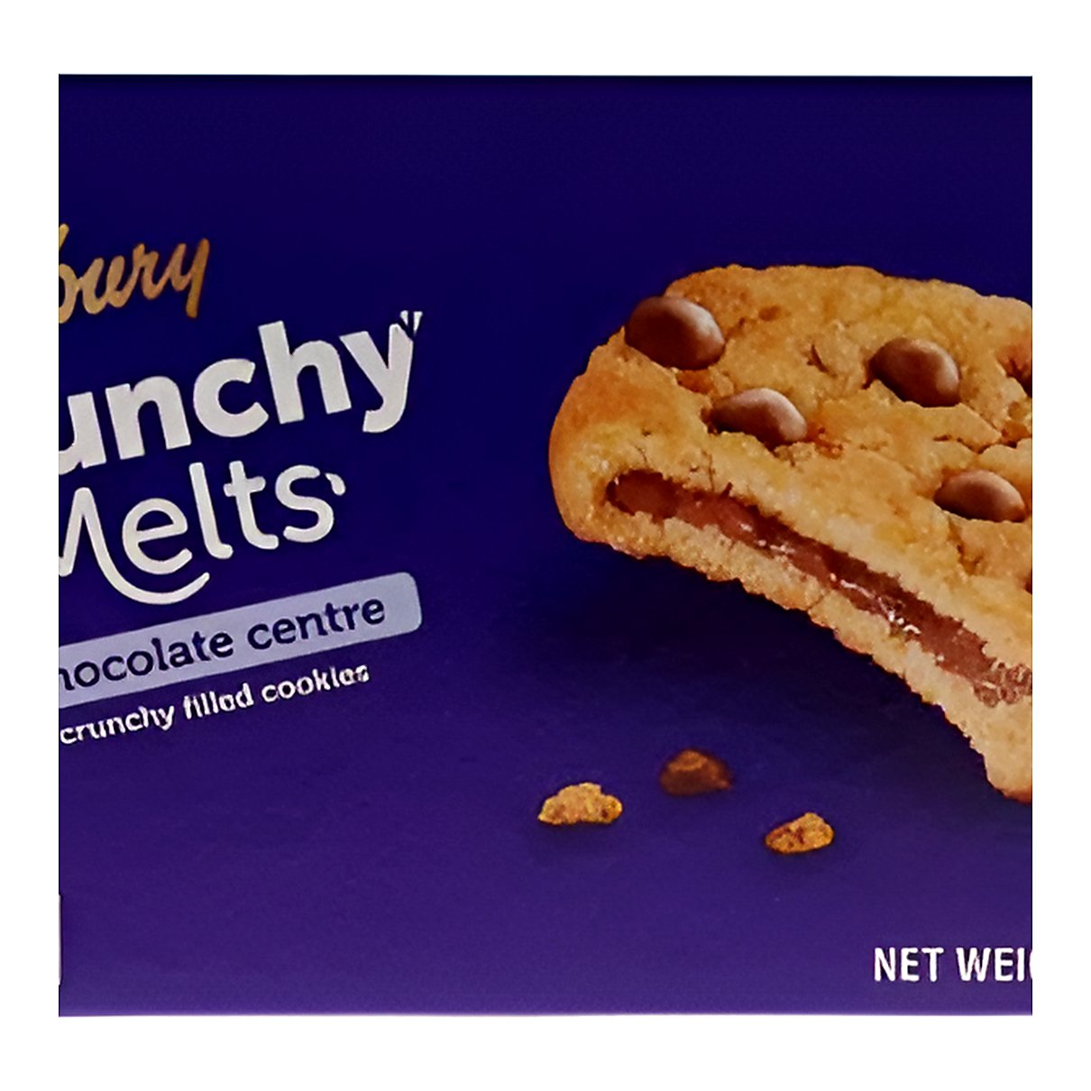 CADBURY Crunchy Melts Chocolate Centre - processed