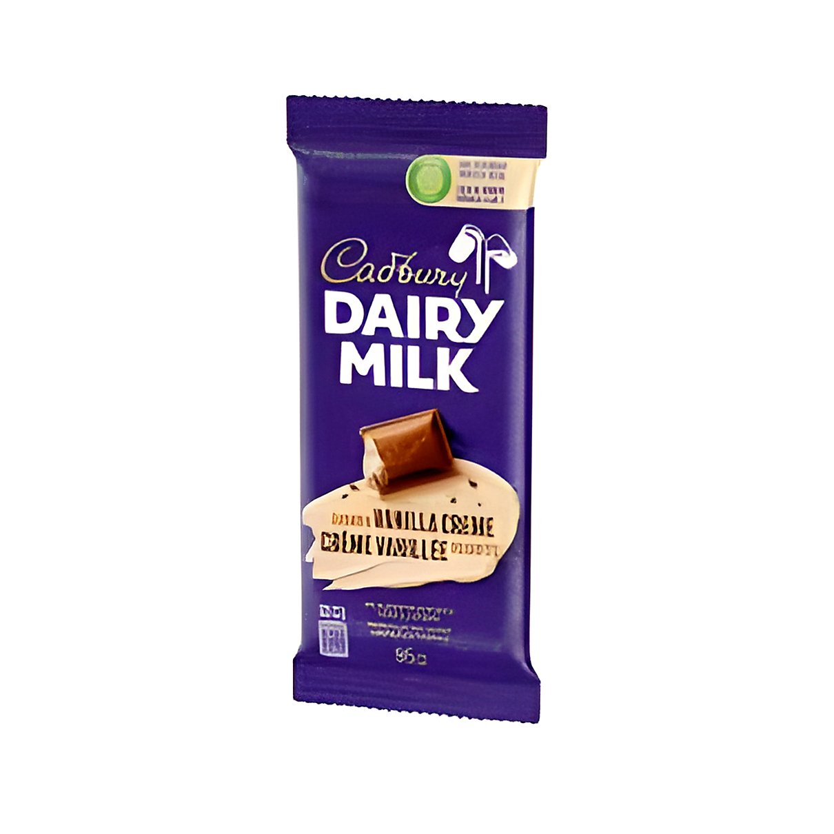Cadbury Dairy Milk Vanilla Creme - processed