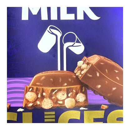 Cadbury Dairy Milk Slices Crackle - processed