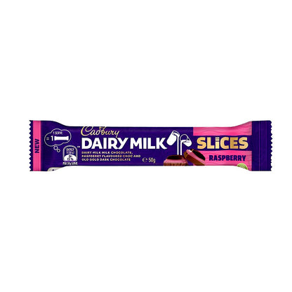 Cadbury Dairy Milk Slices Raspberry - processed