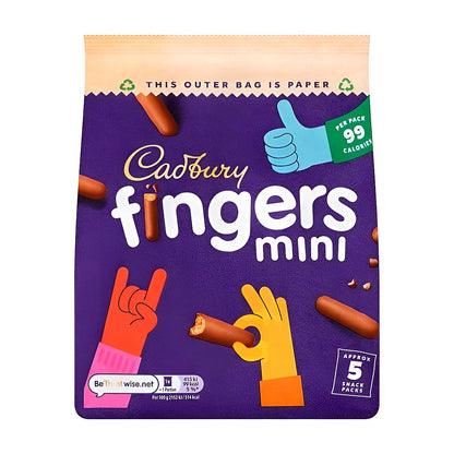 Cadbury Mini Fingers Biscuit - processed