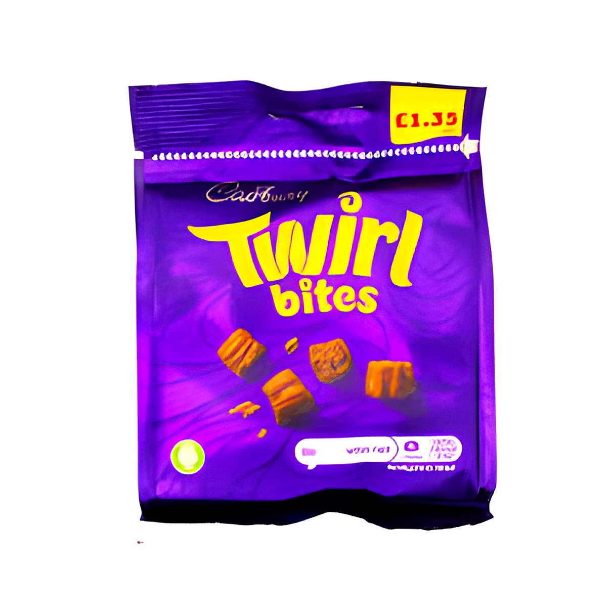 Cadbury Twirl Bites - processed