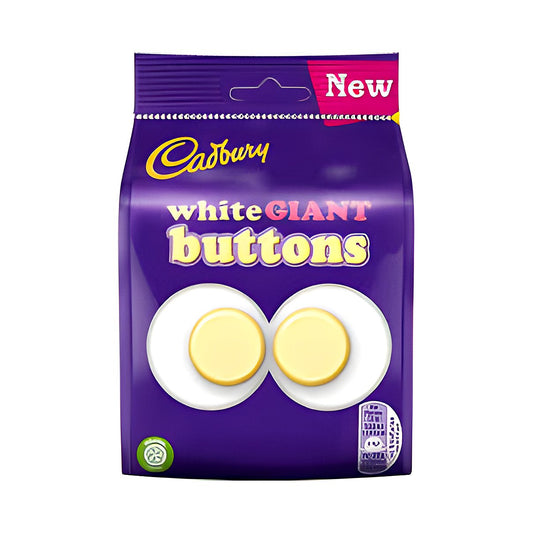 Cadbury White Buttons - processed