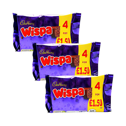 Cadbury Wispa 4pc - processed