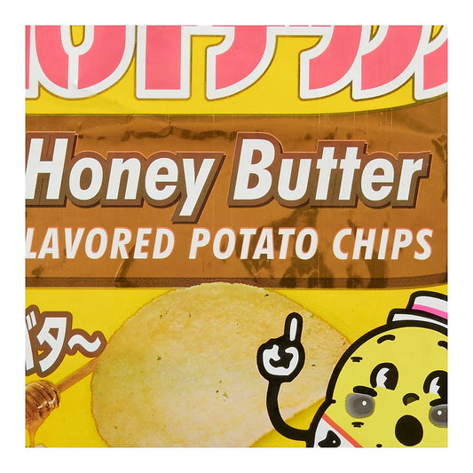 Calbee Honey Butter Potato Chips - processed