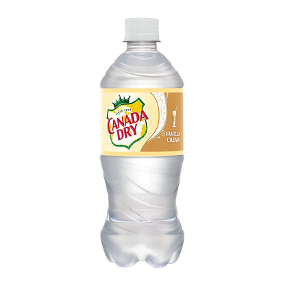 Canada Dry Vanilla Cream Soda - processed