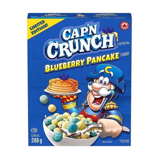 Cap’n Crunch blueberry pancake cereal - processed