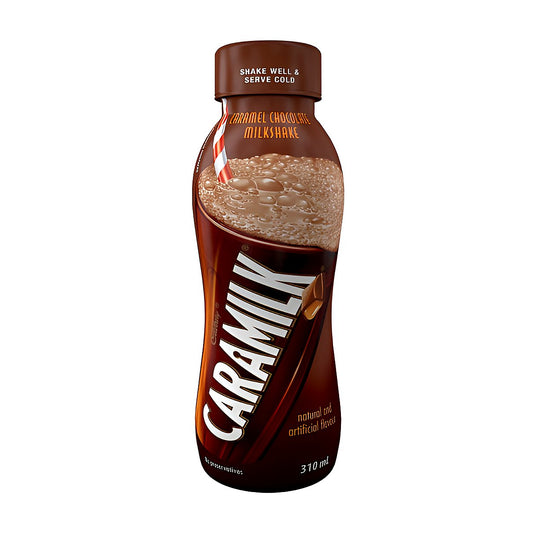 Caramel chocolat milkshake caramilk - processed