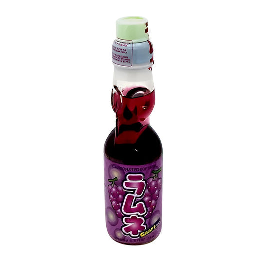 Carbonated Ramune Drink Grape flavor - processed