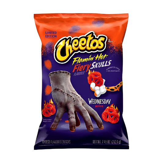 Cheetos Flamin Hot Fiery Skulls - processed