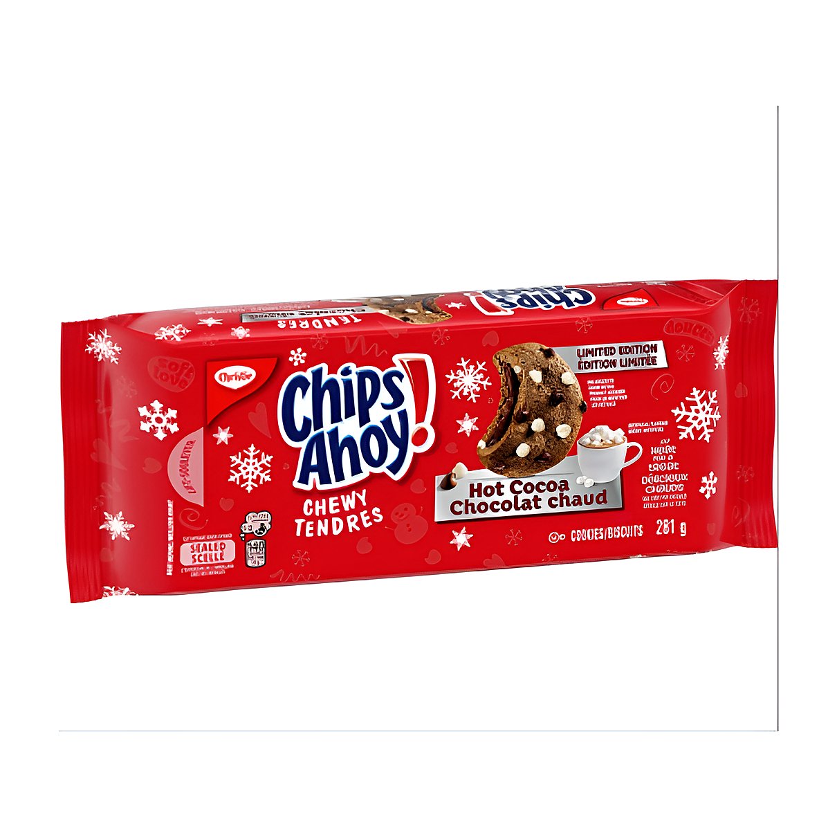Chips Ahoy hot cocoa - processed