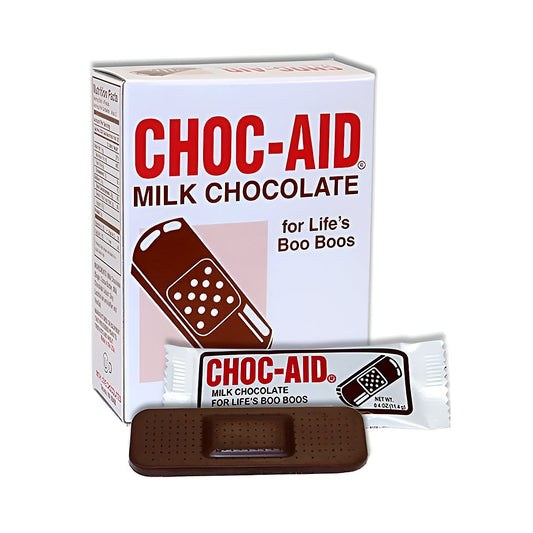 Choc-Aid Bandaids Milk Chocolate - processed