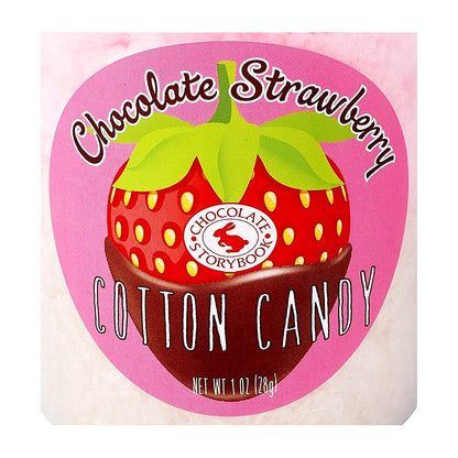 Chocolate Story Chocolate  Strawberry Cotton Candy - processed