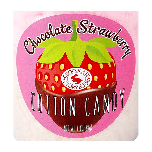 Chocolate Story Chocolate  Strawberry Cotton Candy - processed
