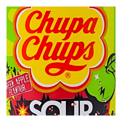 Chupa Chups Sour Green Apple Sparkling - processed