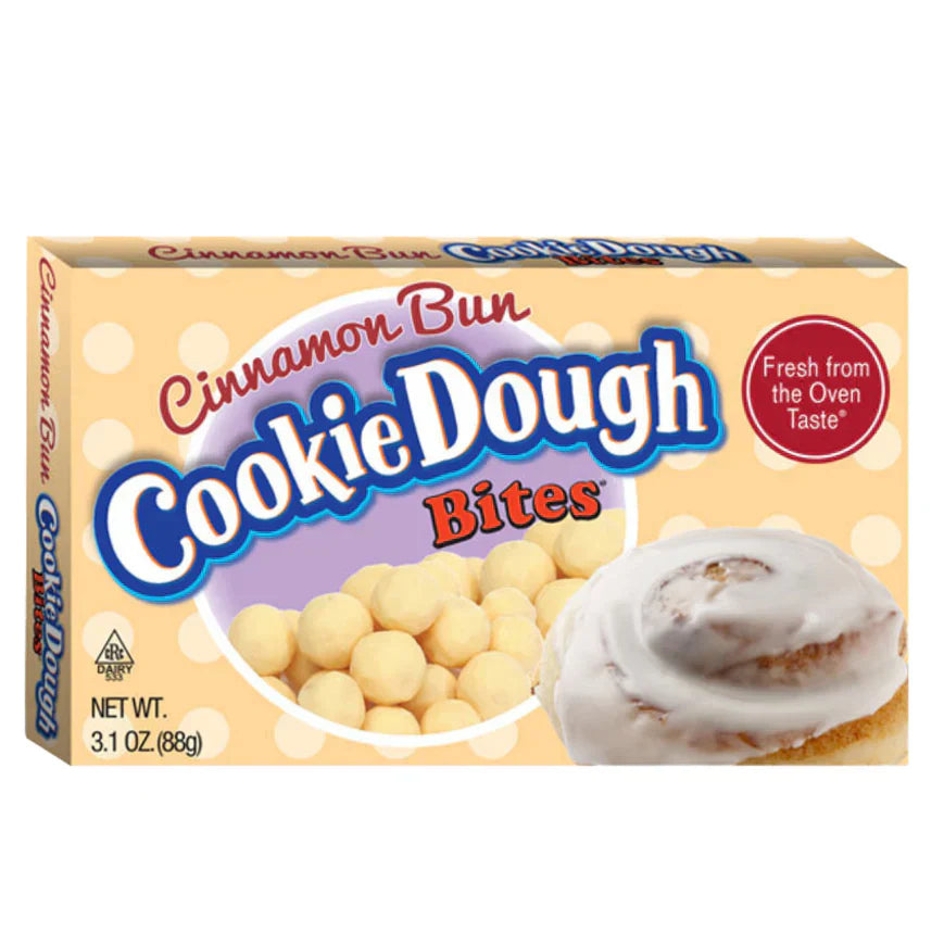 Cinnamon Bun Cookie Dough Bites