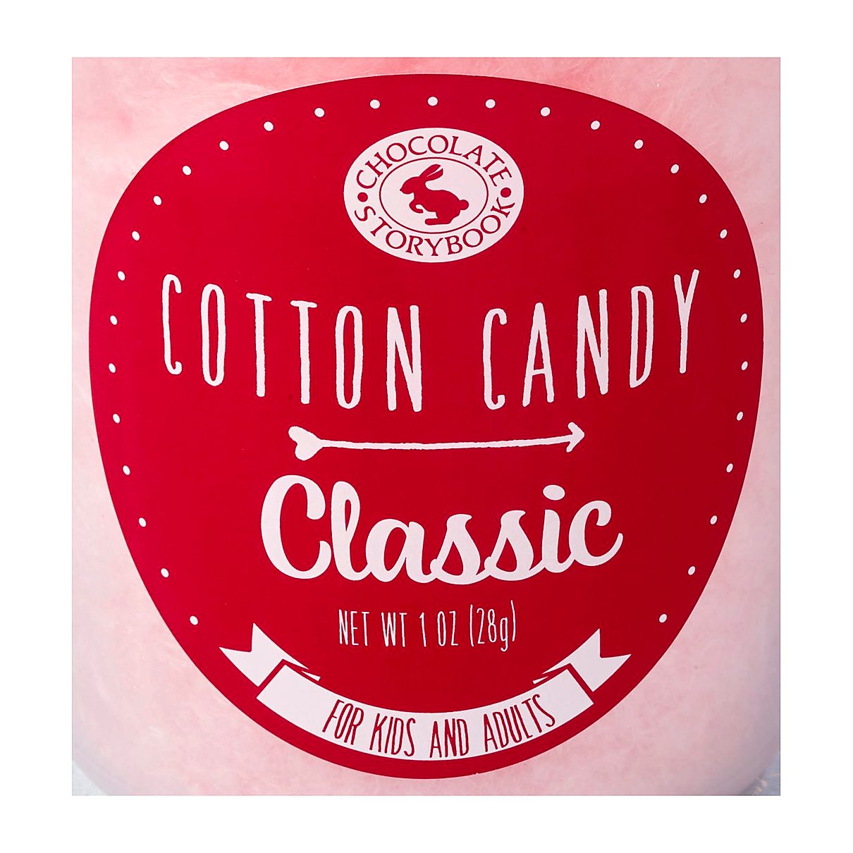 Classic cotton candy - processed