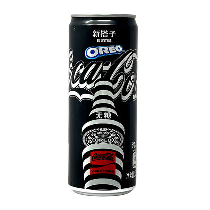 Coca Cola Oreo no Sugar 330ml - processed