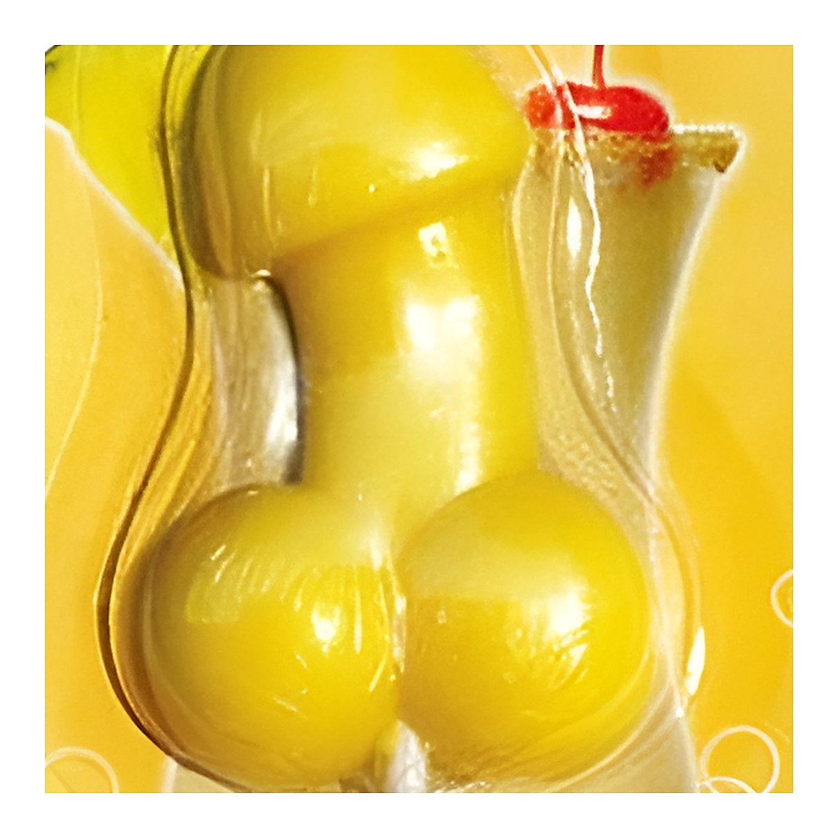 Cocktails pina colada sucker - processed