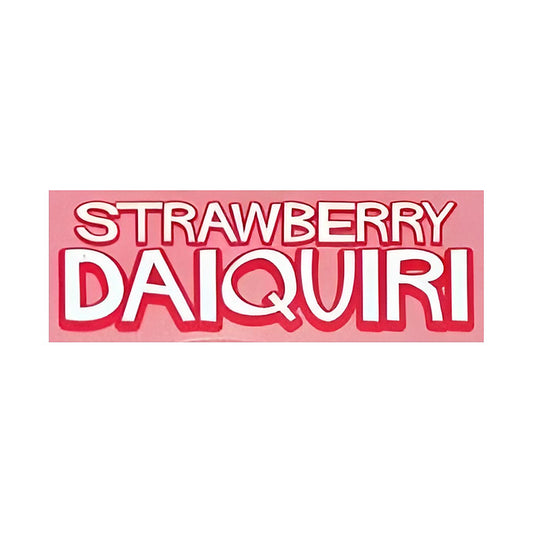 Cocktails strawberry flavored sucker - processed
