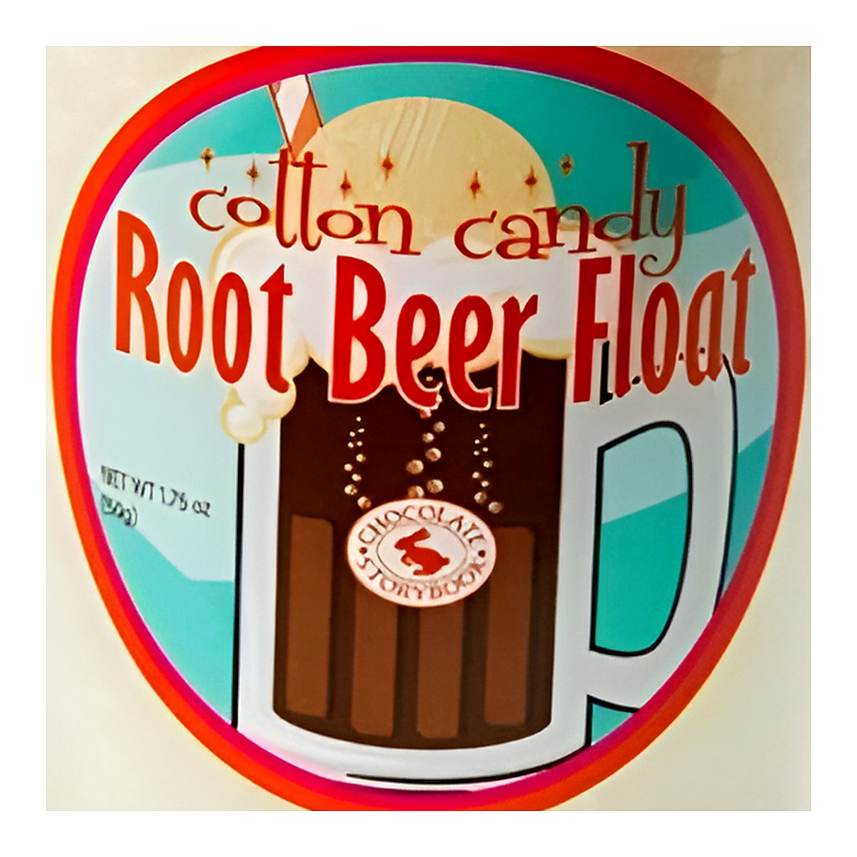 Cotton Candy Root Beer Float - processed