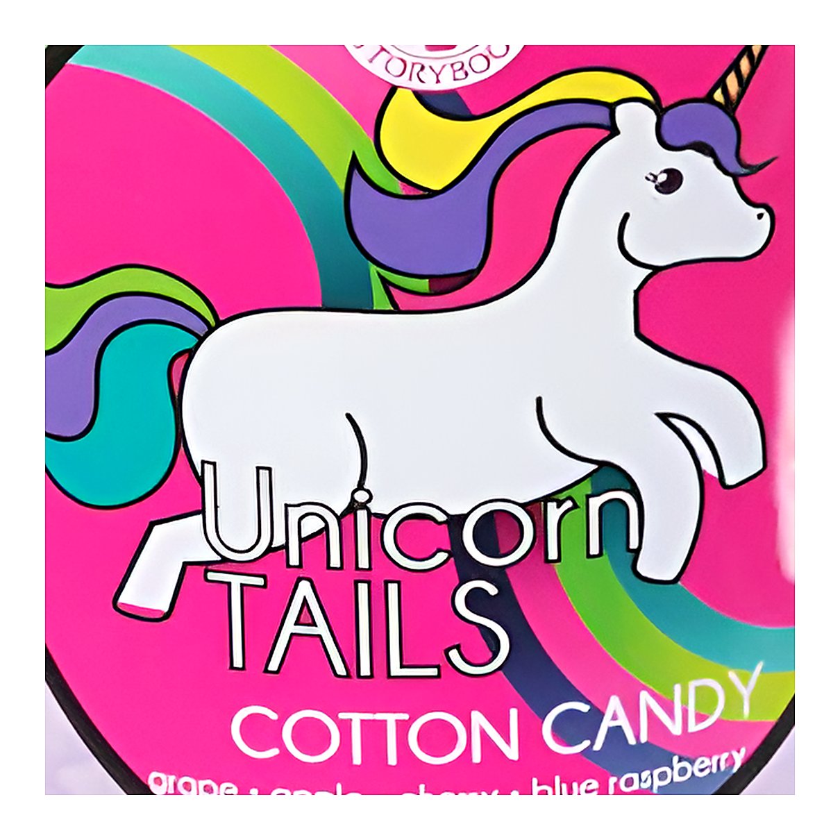 Cotton Candy Unicorn Tails - processed