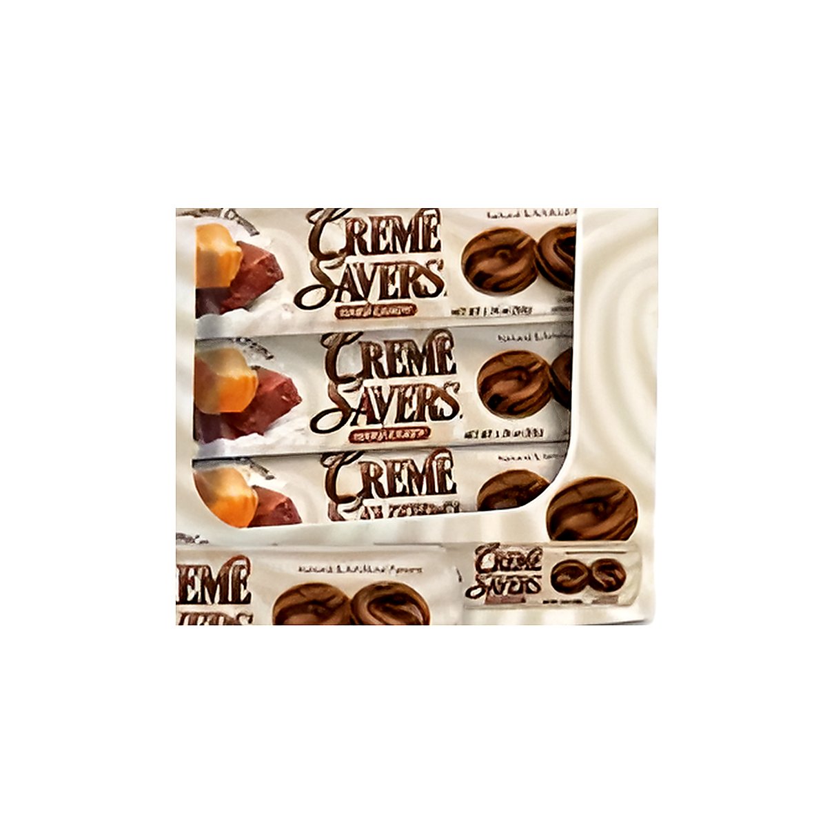 Crème Savers Chocolate & Caramel Pieces - processed