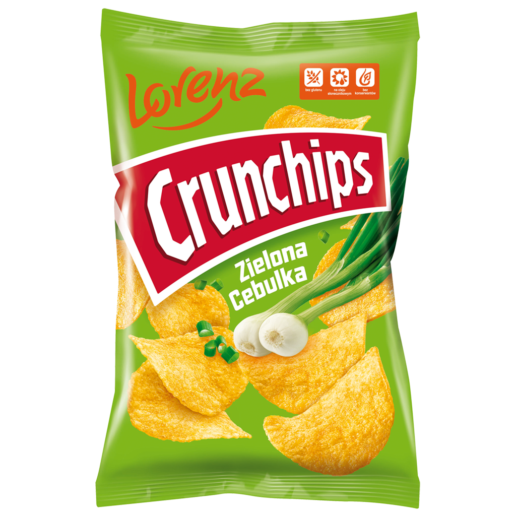 Lorenz Crunchips Zielona Cebulka