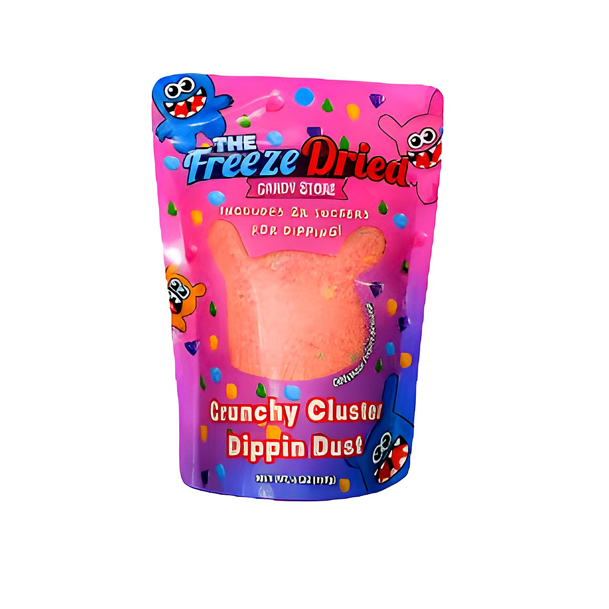 Crunchy Cluster Dipping Drust / The Freeze Dried - processed