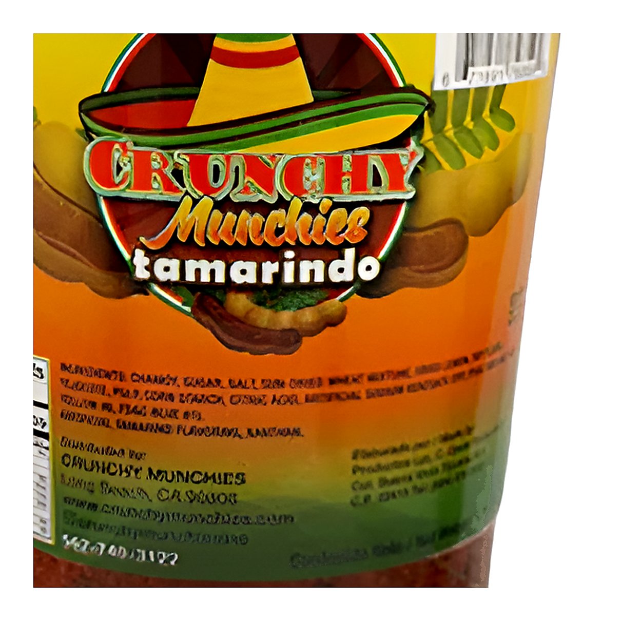 Crunchy Munchies - Tamarindo - processed