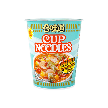 Nissin Cup Noodles Spicy Seafood Flavor
