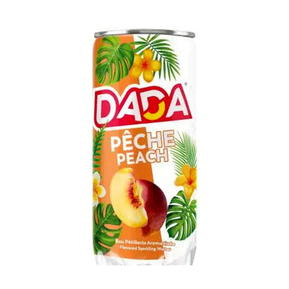 Dada Peach Sparkling Water - processed