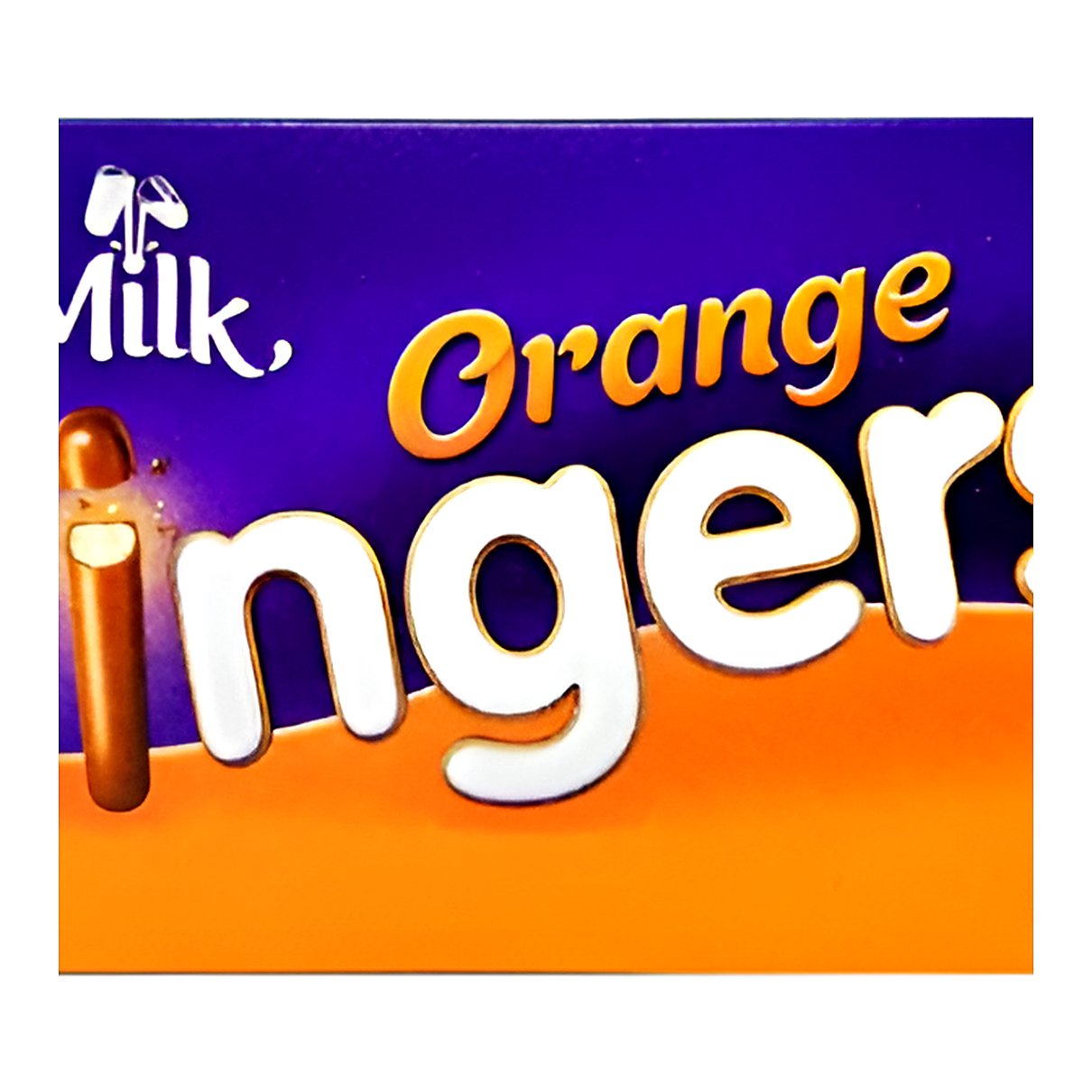 Dairy Milk Orange Fingers - processed