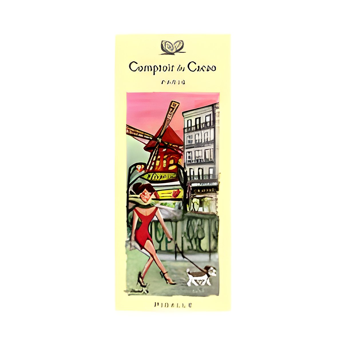 Dark chocolate Paris Pigalle - processed