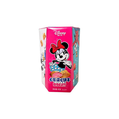Disney Filled Biscuit Strawberry - processed