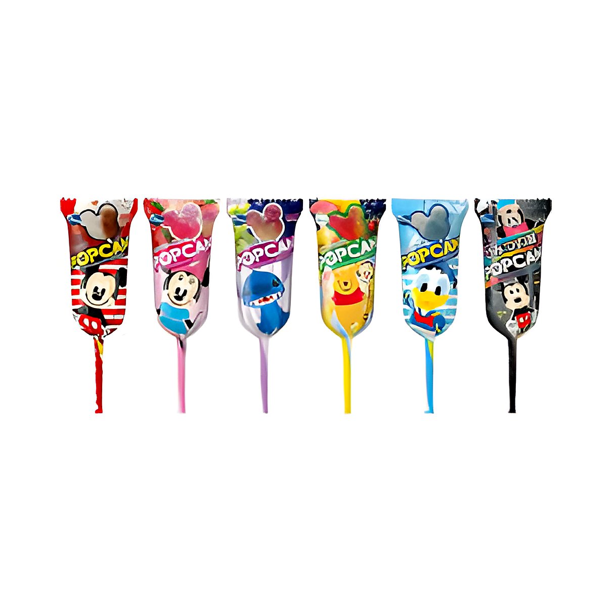 Disney Fruit Soda Lollipop - processed