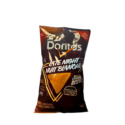 Doritos Late Night Nuit Blanche Sizzling Cheese Burger - processed